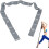 Stretch Strap 10Loop And MultiLoop Resistance Band For Stretching, Elastic Yoga Strap, Physical Therapy Grey 4
