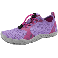 Children's Protective Water Shoes - Quick-Dry Non-Slip Aqua Socks for Beach Swimming & Pool Activities in Purple