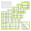 Professional Acrylic Quilting Ruler With Measurement-Green 1