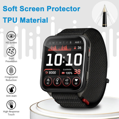 Screen Protector X1, Soft TPU, Pack 4, Bubble, AntiDust, Waterproof, HD Film, Sensitive Touch 1