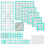 Professional Acrylic Quilting Ruler With Measurement-Green 2