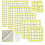 Professional Acrylic Quilting Ruler With Measurement-Green 6