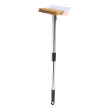 Pizza Oven Brush, 1.2m Washable Grill Cleaning Tool, Outdoor Barbecue Brush For Home And Commercial Use