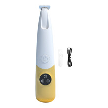 Tondeuse professionnelle imperméable pour toilettage-Jaune clair