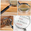 Handheld Magnifying Glass With Ergonomic Handle Frame For Seniors Reading Jewelry 3