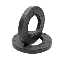 Lip Seals NBR Double Lip With Spring For Bearing Shaft Nitrile Rubber Cover, Size 48x73x10, Radial Seal, 1 Pc