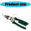 Functional Wires Stripper Integrated Voltages Tester 12V 250V Detection Audible Visual Indicators Electrician Tool Set 3