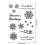 7Pcs Scrapbooking Decorative Stamper Clear Silicone Stamper for 3
