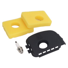 Kit filtro aria di ricambio, compatibile con filtro aria in schiuma serie 550E550Ex, montaggio diretto per modelli di motore Briggs, garantendo