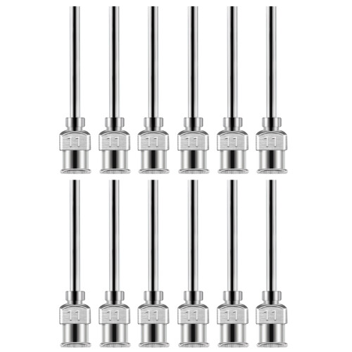 Dispensing Needle 38mm Length Constructed from Stainless-11G