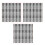 3Pcs Multifunctional Textured Embossing Folder Plastic Paper 1