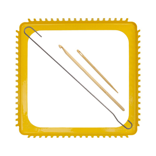 18 Prongs Weaving Frame with Knitting Accessories For Making