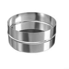 Stainless Steel Extension Connector For Wood Stoves, Fireplaces & Camping Stoves With Clamp, 150300mm Size Range
