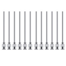 Pack of 12 Metal Adhesive Dispensing Tips 50mm Featuring-13G