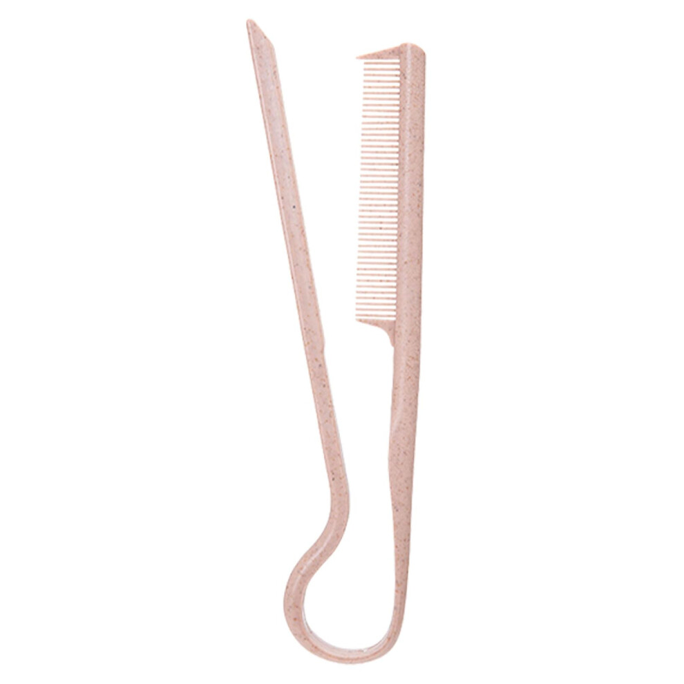 Hair Straightener Brush For Women Easy To Use With Parting Comb