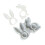 Multipurpose Easters Rabbits Silicone Mould Candle Soap-X994 1