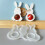 Multipurpose Easters Rabbits Silicone Mould Candle Soap-X994 5