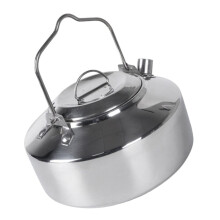 Portable Stainless Steel Camping Water Kettle Stovetop Teakettle With Ergonomic Handle For Outdoor Hiking And Beverages