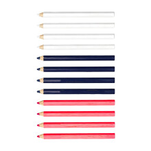 12Pcs Professional Sewing Marking Pencils Wooden Drawing Pencils