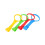 Pull Rings 4Pack For Nursery Cot, Walking Assistant, StandUp Exercise Aid, Easy Installation, Safe Playpen Handles For Boys 1