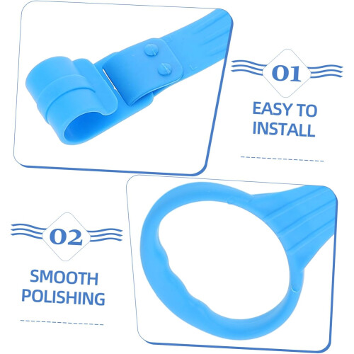 Pull Rings 4Pack For Nursery Cot, Walking Assistant, StandUp Exercise Aid, Easy Installation, Safe Playpen Handles For Boys 1