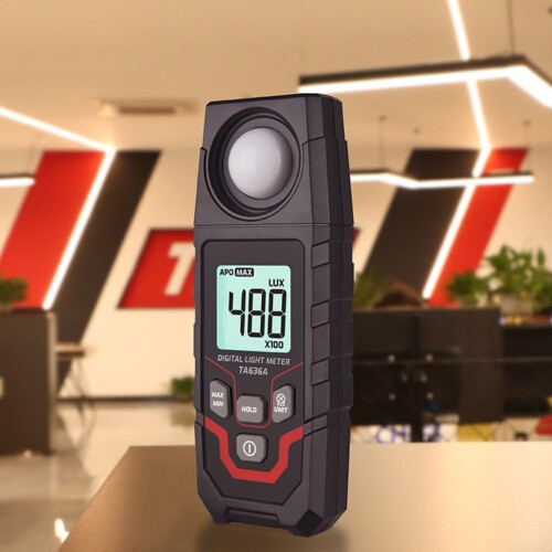 LCD Digital Luxmeter 0200,000 Lux Lux/FC Unit Selection Light Meter With LCD Display 1