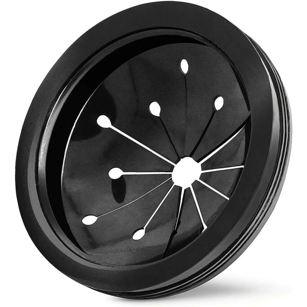 Garbage Disposal Splash Guard 3Inch Rubber Drain Covers Baffle Covers Compatible With Whirlaway Waste King Ge Models Black 9105992699148