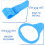 Pull Rings For Cot Hanging, 4 Pack, Bright Colors, Smooth Edges, Lightweight Walking Tools For Standing Safety 2