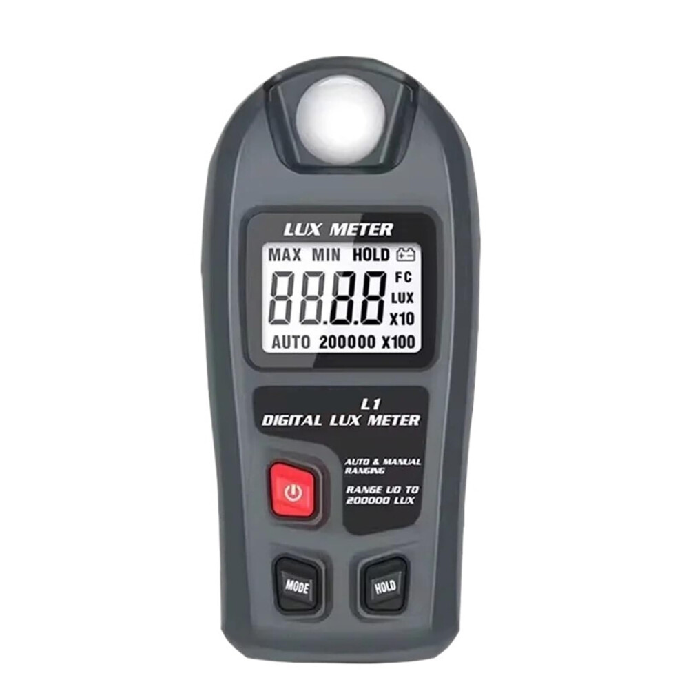 Digital Meter L1 Lux Meter Professional 200000 Lux Fc Illuminometer Photometer Tester Lcd Accuracy Light 9105992699407
