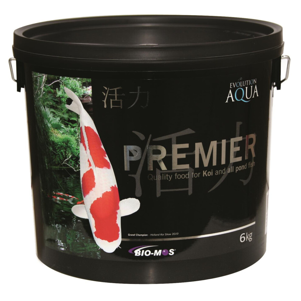 Evolution-Aqua (6Kg, 3-4Mm) Evolution Aqua Premier Pond Pellets Fish Food Koi Health Growth Water Quality