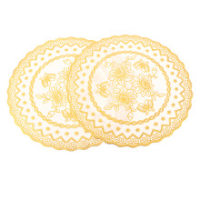French Style Home Decor Vintage Embroidered Table Mats Exquisite Lace Placemats Washable Nonfading Tile Leveling System Wedges