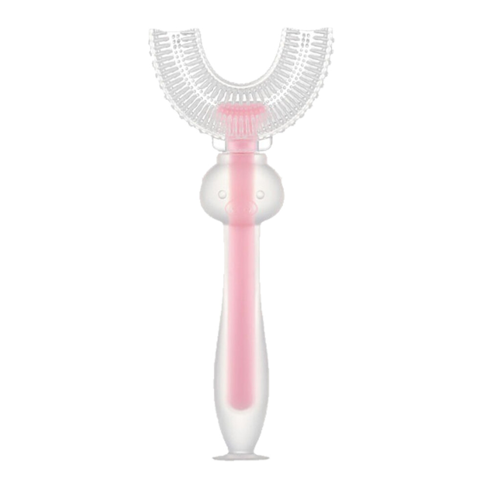 Children's Toothbrush, U-Shaped Head And Replaceable Bristles For Growing Smiles