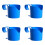 Pool Beverage Rack 4 Pack Quadruple Plastic Marble Pool Side Drink Rack For Bathtub MultiPurpose Durable 1