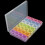 Adjustable Grid Organizer, Transparent Jewelry Box for Customizable Compartment Sizes and Durable PP Plastic Build 4