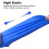 Bonnet de bain élastomère, antidérapant, en silicone durable et hydrodynamique. 7