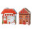 Bukolischer Weihnachts-Cottage-Stil, dekorative-Lebkuchenmann 3