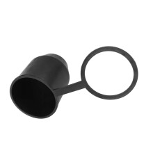 PVC Trailer Hitch Ball Cover Quick Install Tow Ball Protector for Trucks RVs Abrasion Resistant