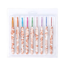 9Pcs Beginner Crochet Hook 2mm-6mm Ergonomic-Xiangyun Crochet