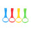 Cot Pull Rings 4Pack For Baby Nursery Bed Hand Pull Ring For Newborn Learning Standing Walking Assist Tools 1