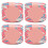 4Rolls Soft Weaving Yarn Polyester Knitting Yarn for-74 1