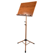 Folding Music Stand Adjustable Sheet Music Holder For Performances Wooden Music Organizer For Musicians