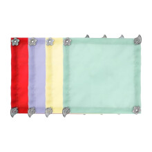 Weighted Wine Covers Fabric Drink Covers Portable  With Charm For Dinner Parties Weddings Outdoor Picnics