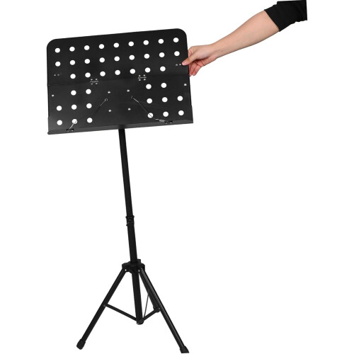 Adjustable Folding Music Stand For Piano Guitar Band HeightAdjustable Durable Material Sheet Holder Foldable 2