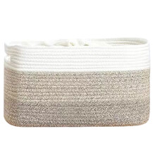 Elegant Cotton Rope Organizers Basket Large Capacity Woven-B