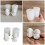 3D-Schneemann-Silikonformen, Gipsform, Weihnachtsformen,-B 3