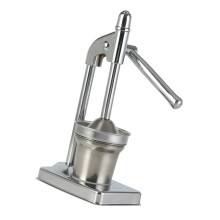 Handbediende 304 roestvrijstalen citruspersen Handmatig-zilver
