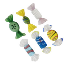 Glass Sweet Candys Ornaments Emulation for Home Party-7 to 12
