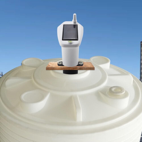 Wireless Solar Powered Water Level Gauge For Water Tanks With Alarm, Backlight Control, 12H/24H Time Function, Battery 1