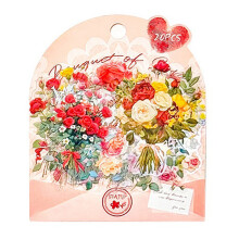 Autocollant de scrapbooking décoratif pour-Parfum floral doux