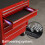 AREBOS AREBOS 7-Drawer Tool Cabinet Garage Tool Chest with Wheels Workshop Tool Storage Lockable Red 3